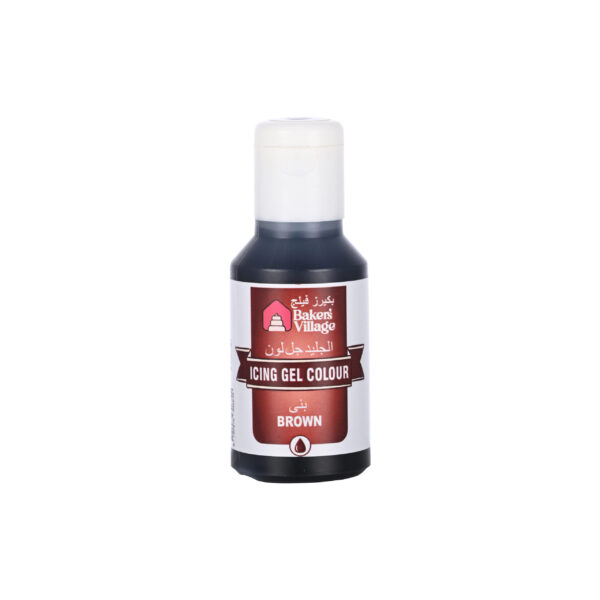 BV Icing Gel Colour 20ml - Brown