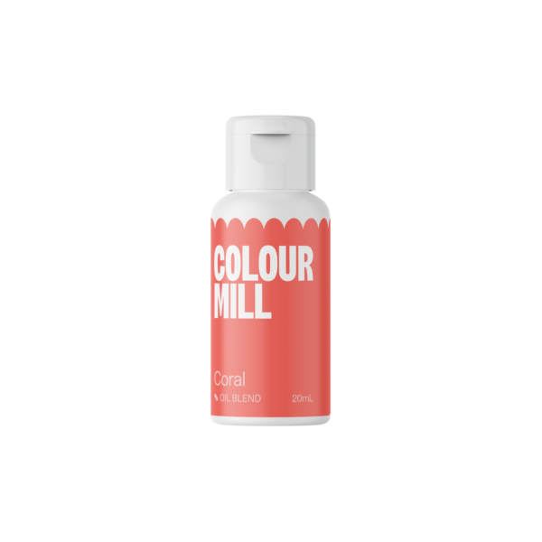 Colour Mill Oil Based Food Colour 20ml - Coral