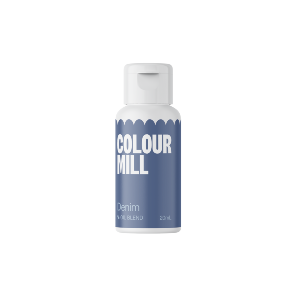 Colour Mill Oil Based Food Colour 20ml - Denim
