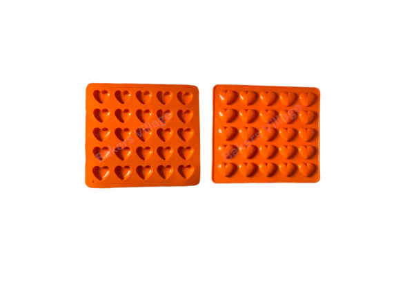 Heart-shaped-25-cavity-silicone-mould