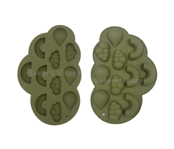 Rainbow Cloud Silicone mould