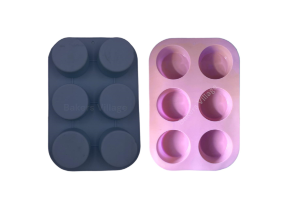 Round-disc-6-cavities-mould-silicone