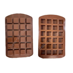 Square 24 Cavity Chocolate Silicone Mould