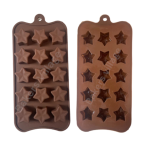 Star shaped chocolate moulds