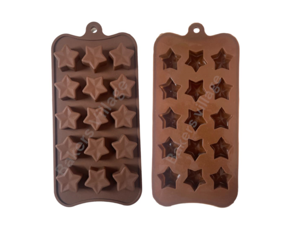Star shaped chocolate moulds