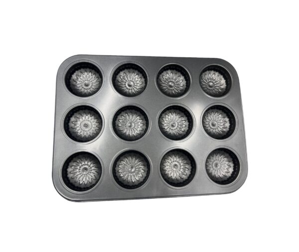 12 hole cupcake design moulds