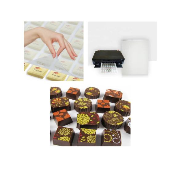 EDIBLE PRINTING SERVICE FOR CHOCO SHEET.