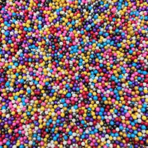 Rainbow pearl 4mm sprinkles