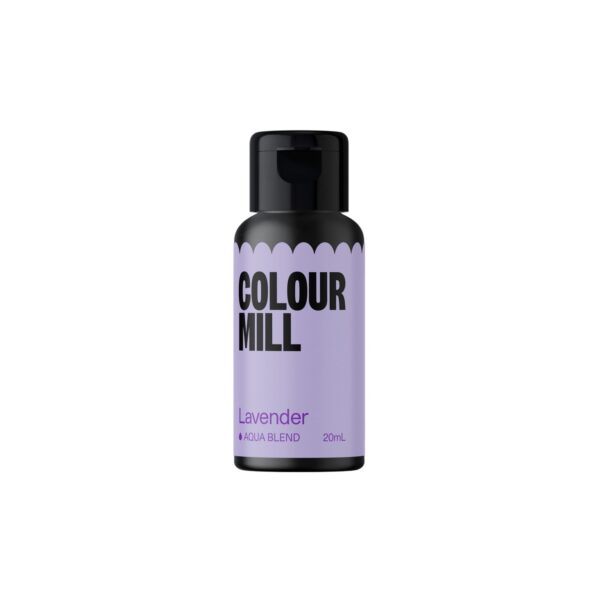 Colour mill Aqua blend food colouring Lavender 20ml