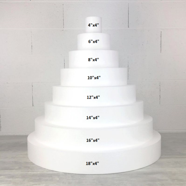 Styrofoam 4inches height